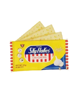 Skyflakes Crackers Garlic Flavor 25gms