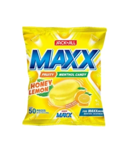 Jack n Jill Maxx Honey Lemon Menthol Candy 50 pcs