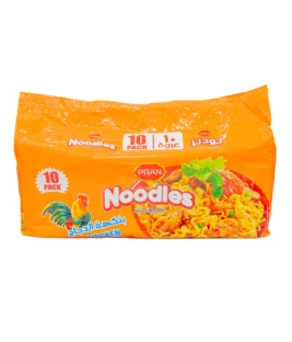 Pran Instant Noodles Chicken 70gx10 Pack